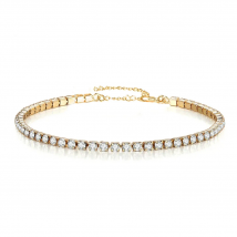 Minimalist Stainless Steel Crystal Tennis Bracelets For Woman Girls Simple Rhinestone Crystal Chain Bracelet Fashion Jewelry