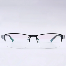 160mm Vintage Half Rim Reading Glasses Men Big Width Face Eyeglasses Frame Optical Myopia Prescription Glasses Man Black Eyewear