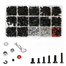 Screws Box Set for 1/8 1/10 HSP Traxxas Trx4 Tamiya HPI Kyosho D90 SCX10 Remote Control RC Car Parts Repair Tool