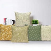 Plant Pillowcase Printing Cartoon Trees Pillowcase Home Decoration Cushion Cover Pillowcase 45x45 Car Pillowcase Sofa Decoration