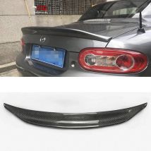 For MX5 NC NCEC Roster Miata EPA Type 3 2009-2015 Carbon Fiber Rear Trunk Spoiler Tail Boot Lip Wing (PRHT Hard Top Only)
