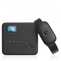 2 In 1 Electric Pet Wireless Fence Dog Training Collar Anti Runaway Up to 3 Dogs  Outdoor Pet Containment System Rechargeable