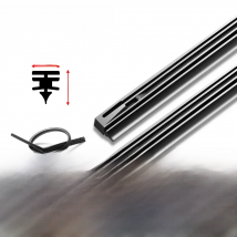 Auto Windscreen Car Wiper Blade Replacement Refill Strip Rubber bands 8MM DIY 14"16"17"18"19"20"21"22"24"26"28" 1pcs Accessories