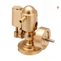 Mini Brass Single-cylinder Steam Engine Model M22 Engine Power Ship Model Configuration Educational Toy Gift