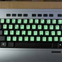 Luminous Adhesive Matte Keyboard Keycap Stickers For French Spanish Arabic English Korean Hebrew Italian German Japanese Russian