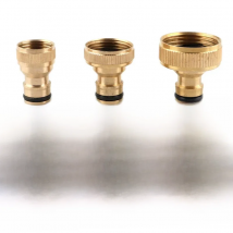 1pc Brass 1/2" 3/4“ 1 Inch Thread Quick Connector Garden Irrigation Connector Faucet Nozzle Adapter Water Gun Joints