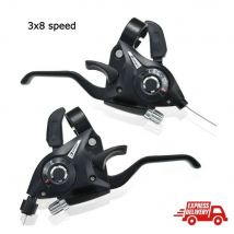 Maxia Market-bicycle brake lever shift 3*8 Speed 24 Speed change Speed brake lever for mountain bike