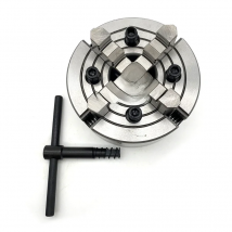 Lathe Chuck 160mm SANOU 4 Jaw Lathe Chuck K72-160 Independent Chuck Metal Lathe Chuck 4 Jaw Chuck For Bench Lathe