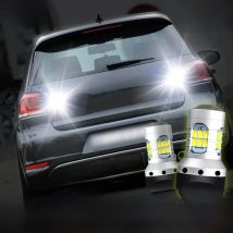 2pcs No Error LED Reverse Light Blub Backup Lamp T20 7440 W21W For Volkswagen VW Golf 6 MK6 5K1 2008-2013