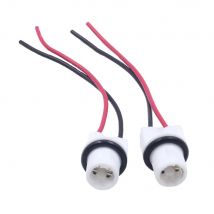 KE LI MI 2Pcs T10 168 194 2825 912 921 W5W Lamp Socket Auto Car Socket Connector Extension LED Wedge Light Base W5W 168 194