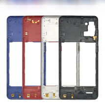 NEW Housing Middle Frame Bezel Middle Plate Cover With Volume Power Button Side Key For Samsung A21S A31 A41 A70S