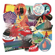 10/30/56PCS Cool Rimowa Travel Retro Stickers International Hotel Tide Brand Laptop Skateboard DIY Toys Kids Graffiti Sticker F5