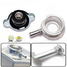 EPMAN Performance Aluminum Weld On Radiator Filler Neck 1.65" ID 41mm or 1.25" 32mm Radiator Inlet With Cap EPYXG005M