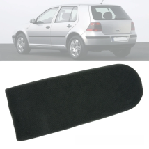 Black Soft Cloth Fabric Armrest Latch Cover For Seat Ibiza 6J Center Console Arm Rest Storage Box Lid Cover Car Pad Replacement