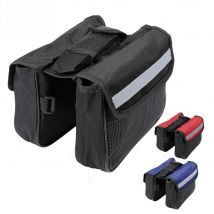 X autohaux Bike Bag Front Bicycle Frame Bag Tool Pouch Pack Storage Case For Bicycle Tube large Capacity Cycling Accessories