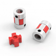 XB D14L22 Two Jaws Coupler Aluminium Plum Flexible Shaft Coupling Motor Connector CNC Flexible Couplings 3/3.17/4/5/6/6.35/8mm