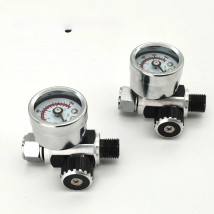 New Air Pressure Adjustment Regulator Pressure Gauge Spray Gun Regulator Air Regulator