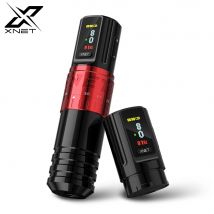 XNET Vipera Macchina per tatuaggi wireless professionale Corsa regolabile Display OLED da 2,4-44,2 mm Batteria da 2400 mAh per tatuatori