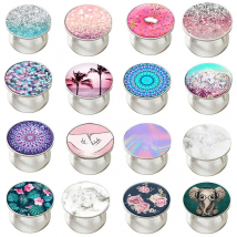 Foldable Phone Socket Stand Holder For Smartphones and Tablets Mobile Phone Universal Finger Ring Holders for iphone Samsung