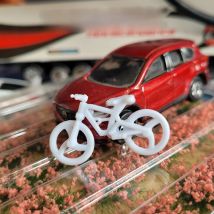 5PCS 1/75/87 HO N Scale Model Bicycle for Railway/Railroad/Train Layout