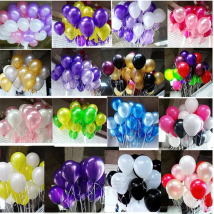 10Pcs/lot 1.5g Multi Latex Balloon Inflatable Air Balls Children's Birthday Wedding Party Decoration Float Balls home party DIY