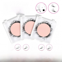 TDANCE 1500 Fans Loose Fans Slim Narrow Sharp Stem Pointy Base Loose Fans Medium Stem Thin Premade Volume Fans Eyelashes