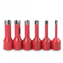 Versery  6-16mm M14 Thread Sintering Diamond Wet Core Hole Saw Drill Bits for Marble Granite Brick Tile Ceramic Concrete