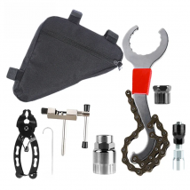 7 PCS Bicycle Repair Tool Kits Flywheel Removal Chain Breaker Extractor Cutter Crank Puller Wrench MTB Road Bike Maintenance Set