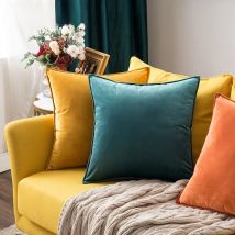 50*50/60*60High Quality Velvet Cushion Cover Bed Pillow Case For Sofa Car Housse De Coussin Decorative Pillows Nordic Home Decor