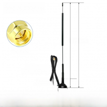 868 MHz LoRa Antenna WiFi 915 MHz Long Range Antena for 923 MHz RP SMA Male Helium Miner Antenna Indoor Low SWR