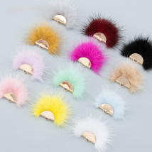 GUFEATHER,10pcs/lot,L199,tassels,real fur mink,jewelry accessories,handmade,earrings accessories,jewelry making,diy earrings