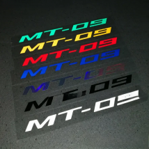 2PCS Reflective Motorcycle Wheels Fairing Helmet Tank Pad Decoration Logo Accessories Stickers Decals For YAMAHA MT-09 MT09