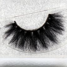 FOXESJI False Eyelashes 3D Mink Eye Lashes Strip Fluffy Dramatic Thick Cross Mink Eyelashes Soft Wispy Fake Eyelashes Extension