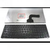 New AZERTY Notebook Laptop Keyboard for Asus G60 K52 G51 G53 N61 U50 X61 G60J G60V G60VX G73 with FRAME Black French FR Clavier