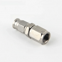 AN3 Hose Stainless Steel Straight Brake Swivel PTFE Hose Ends Female Fitting Adapter Car Engine Part