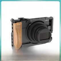 SmallRig Cage for Sony RX100 VII & RX100 VI Camera Feature w/ Wooden Side Handle Cold Shoe Mount Fr Microphone DIY Options 2434