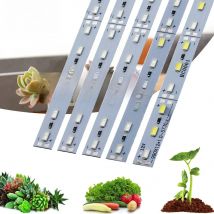 12V 5730 LED Bar Grow Light Red White Blue Plant Lamp Strip Plytolamp for Greenhouse Tent Flower Seeding Hydroponics 10pcs/lot