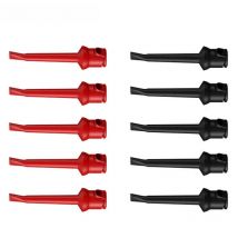 Peakelect P5002 10PCS High Quality Test Hook Clip Mini Grabber SMD IC Test Probe Clamps Welding Type Electronic Test Accessories