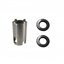 EBKE For Bafang Mid Drive Motor BBS01 02 BB Center Axis Hidden Nut DIN981 Screw Removal Tools And 2 Sealing Rings