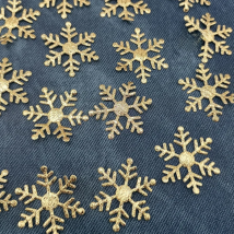 (200pcs/pack) 30mm Christmas Snowflakes Confetti Artificial Snow Xmas Tree Ornaments Decorations For Home Party Wedding Decor