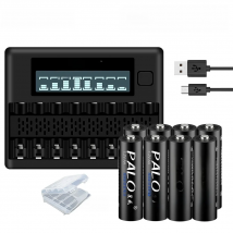 AA Rechargeable Batteries 100% Original 1.2V 3000mAh 2A Ni-MH NiMH AA Rechargeble Battery for Camera Toy Car Clock