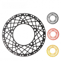 Litepro Spider Chainwheel Folding Bicycle Single Disc 53/56/58T BMX Road Bike BCD 130MM Crank Aluminum Alloy Chainring