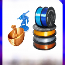 GEEETECH 3d Silk PLA Filament 1kg1.75mm Spool Wire For 3D Printer Material,Safety, Vacuum packaging, special color, Bubble free