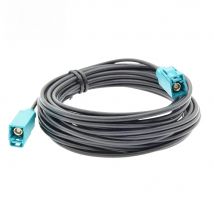 1PCS RG174 Coax Cable FAKRA Z Female to Female Jack Adapter Auto Car Navigation GPS Antenna Extension Pigtail Coax Cable