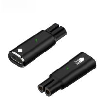 YUKU 5V Type-C Shaver Adapter Charging Converter for Philips One Blade QP2724 QP2834 QP4530 QP1924 with Charging Indicator