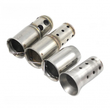 Alconstar Motorcycle Exhaust Pipe Catalyst Muffler Silencer Noise Sound DB Killer For 51mm 60mm AK AR SC GP HP Pipe