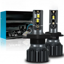 H7 H4 Led H1 H11 H8 H9 HB4 HB3 9005 9006 Lam Headlight Bulb Car Auto Fog Light Motorcycle LED Lamp 20000LM 12V 6000K White