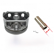 Motorcycle 62 mm Piston Pin 15 mm Ring 1.0*1.0*2.0mm Set Kit Assembly For CG150 CBB150 CG CBB 150 150cc Spare Parts