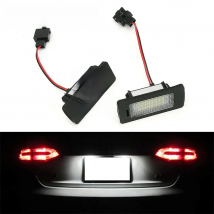 Car LED License Number Plate Light Lamp For Audi A4 B8 S4 A5 S5 Q5 TT RS A1 A7 RS5 TTRS A6 C7 For VW Passat 5D R36 6000K White