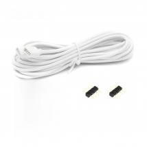 RGB RGBW Extension Cable Connector 4Pin 5Pin 1M 2M 3M 4M 5M 10M LED Extension Wire for 5050 2835 RGB RGBW LED Strip Connector